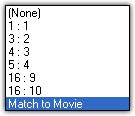 Aspect Ratio List